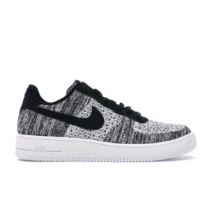NIKE AIR FORCE 1 FLYKNIT 2 BLACK PURE PLATINUM