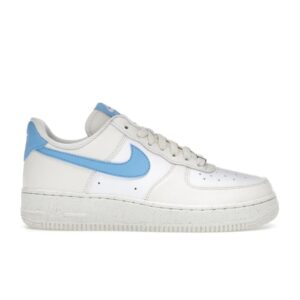 NIKE AIR FORCE 1 LOW 07 NEXT NATURE PALE IVORY UNIVERSITY BLUE (WOMENS)