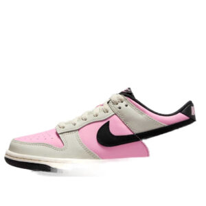 NIKE DUNK LOW PINK RISE LIGHT OREWOOD BROWN PALE IVORY BLACK