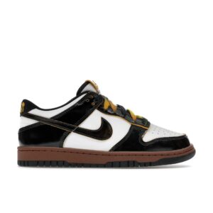 NIKE DUNK LOW SE PANDA-MONIUM WHITE BLACK FAUNA BROWN