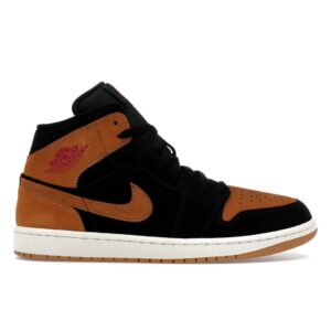 JORDAN 1 MID SE BLACK FLAX