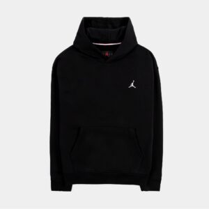 NIKE JORDAN ESSENTIALS FLEECE PULLOVER MENS HOODIE BLACK