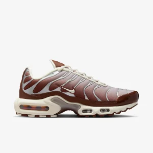 WOMENS NIKE AIR MAX PLUS FAUNA BROWN COLLEGE GREY