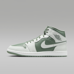 Jordan 1 Mid Summit White Vintage Lichen