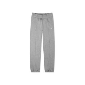 Nike Womens Sportswear Collection Essential Fleece Trousers Dark Grey Heather/white
