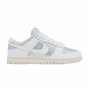Nike Dunk Low Next Nature Sheer Lace Metallic Platinum (womens)