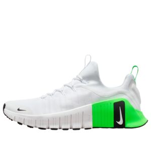 Nike Free Metcon 6 White Green Strike Black