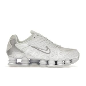Nike Shox Tl White Metallic Silver Max Orange
